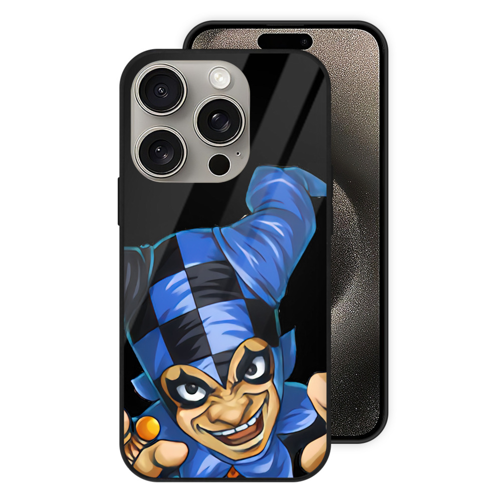 （画像用） リーグ・オブ・レジェンド League of Legends LOL 【iPhone15Pro対応】スマホケース 耐衝撃＆黄変防止 背面ガラス