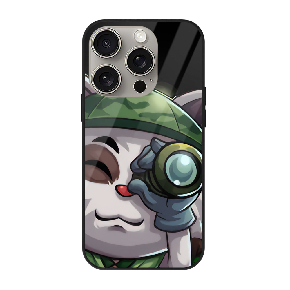 （画像用） リーグ・オブ・レジェンド League of Legends LOL 【iPhone15Pro対応】スマホケース 耐衝撃＆黄変防止 背面ガラス