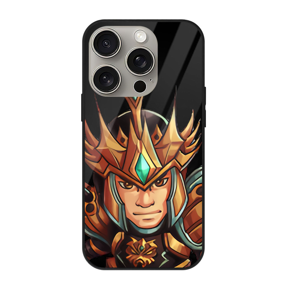 リーグ・オブ・レジェンド League of Legends LOL 【iPhone15Pro対応】スマホケース 耐衝撃＆黄変防止 背面ガラス