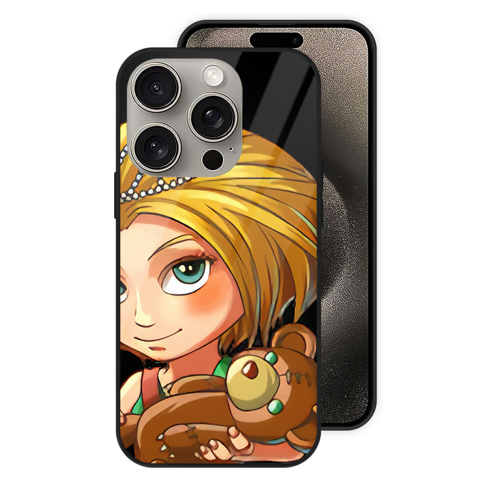 リーグ・オブ・レジェンド League of Legends LOL 【iPhone15Pro対応】スマホケース 耐衝撃＆黄変防止 背面ガラス