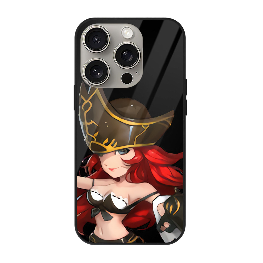 リーグ・オブ・レジェンド League of Legends LOL 【iPhone15Pro対応】スマホケース 耐衝撃＆黄変防止 背面ガラス