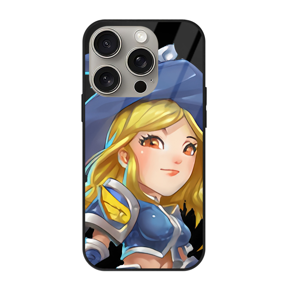 リーグ・オブ・レジェンド League of Legends LOL 【iPhone15Pro対応】スマホケース 耐衝撃＆黄変防止 背面ガラス