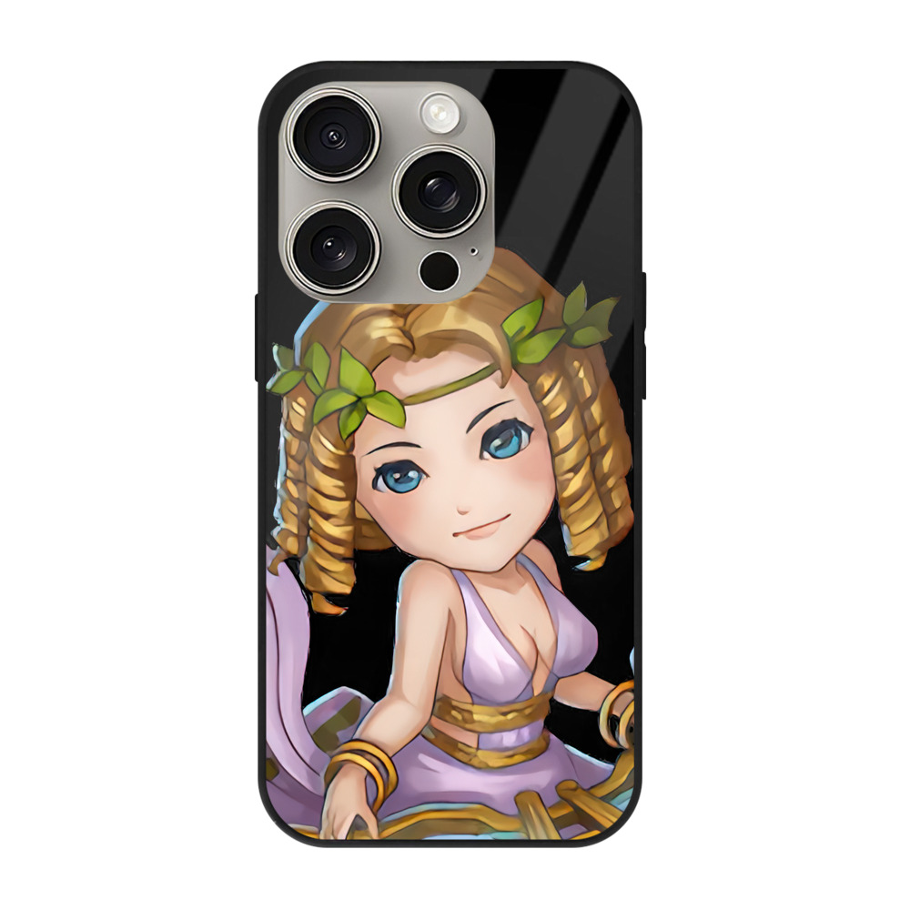 リーグ・オブ・レジェンド League of Legends LOL 【iPhone15Pro対応】スマホケース 耐衝撃＆黄変防止 背面ガラス
