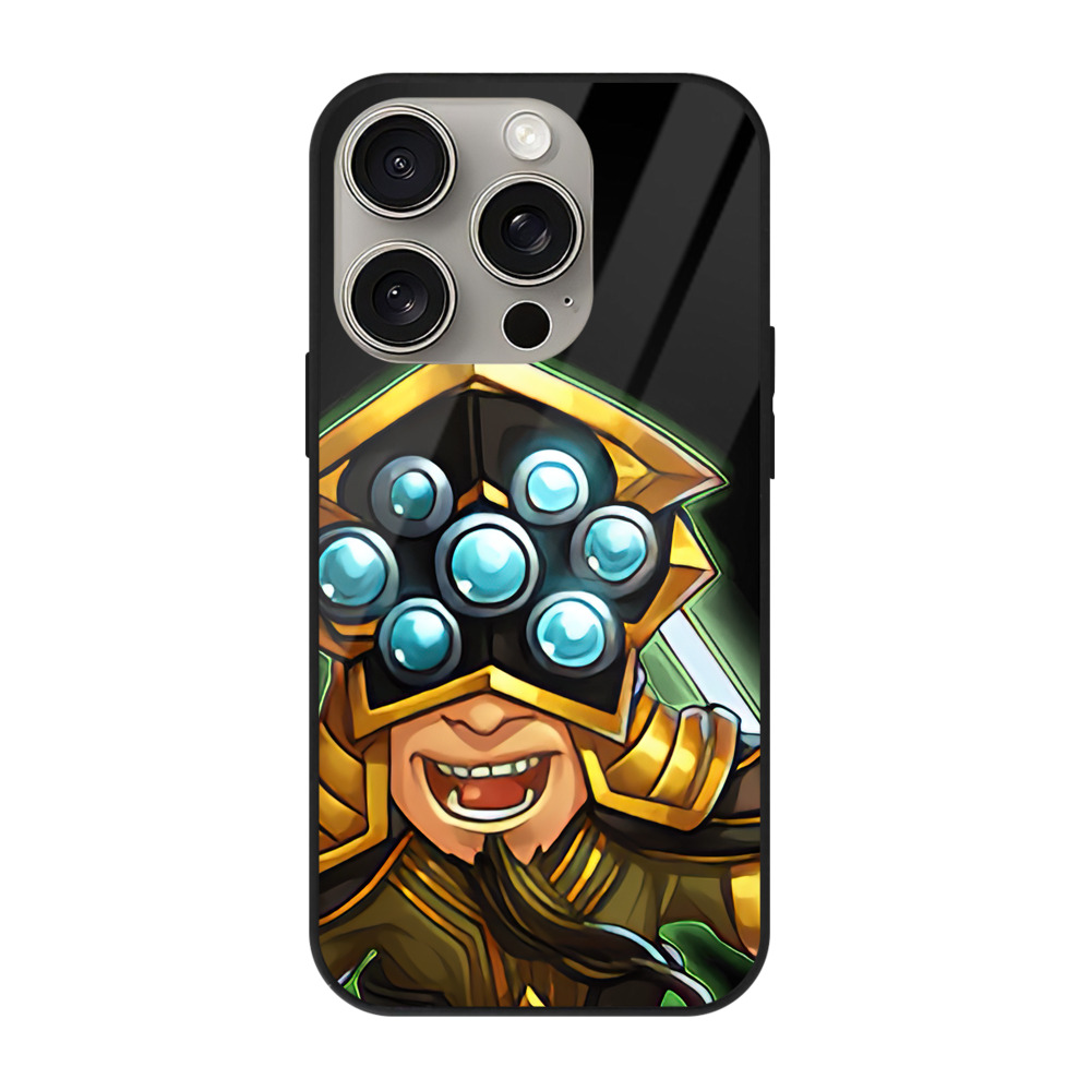 リーグ・オブ・レジェンド League of Legends LOL 【iPhone15Pro対応】スマホケース 耐衝撃＆黄変防止 背面ガラス