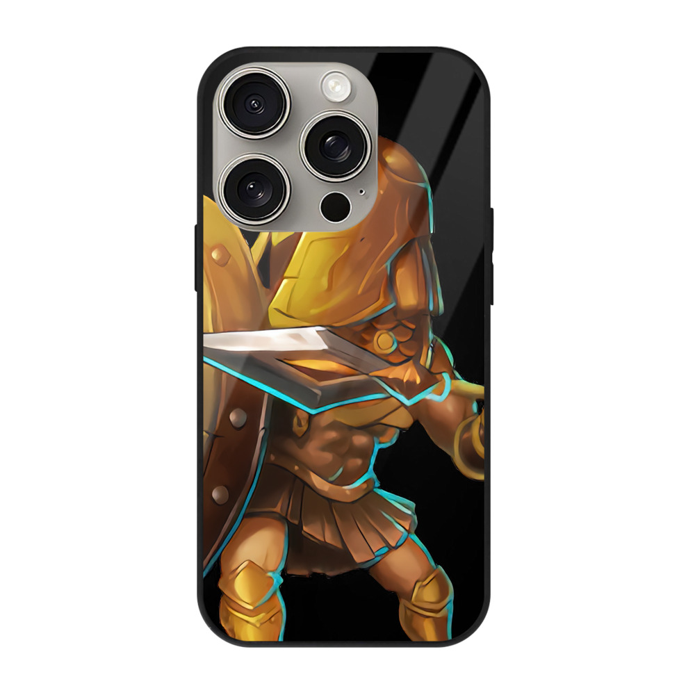 リーグ・オブ・レジェンド League of Legends LOL 【iPhone15Pro対応】スマホケース 耐衝撃＆黄変防止 背面ガラス