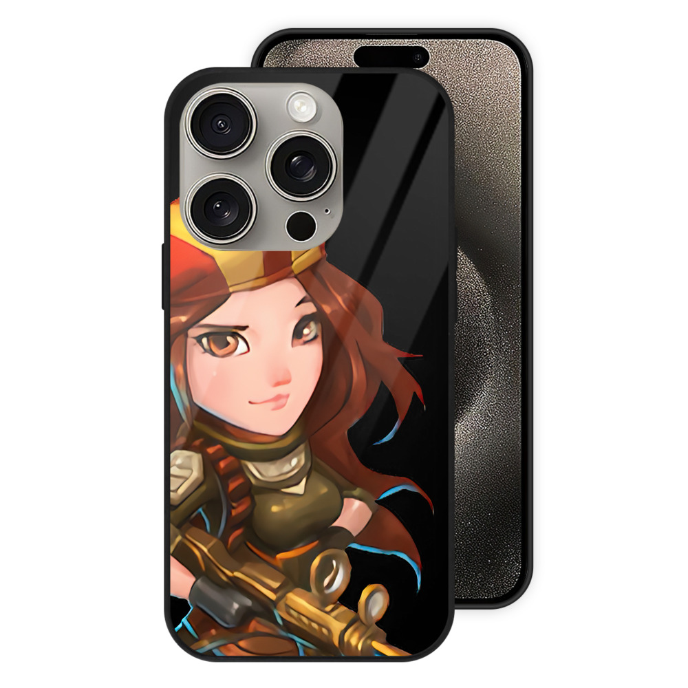 （画像用） リーグ・オブ・レジェンド League of Legends LOL 【iPhone15Pro対応】スマホケース 耐衝撃＆黄変防止 背面ガラス