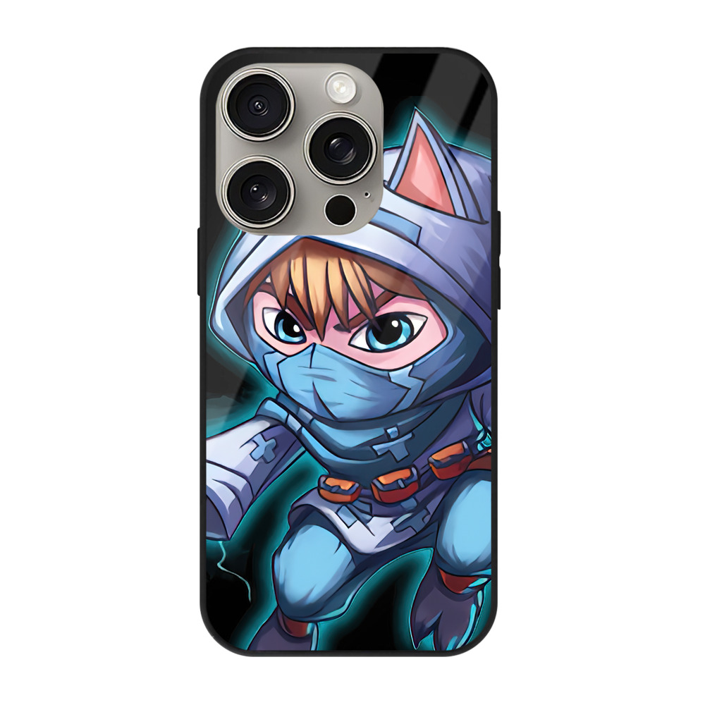 リーグ・オブ・レジェンド League of Legends LOL 【iPhone15Pro対応】スマホケース 耐衝撃＆黄変防止 背面ガラス