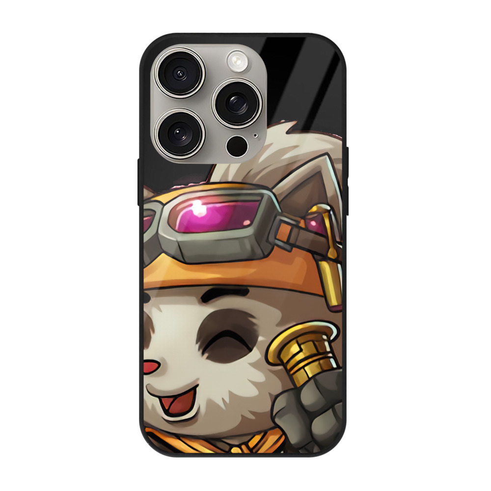 リーグ・オブ・レジェンド League of Legends LOL 【iPhone15Pro対応】スマホケース 耐衝撃＆黄変防止 背面ガラス