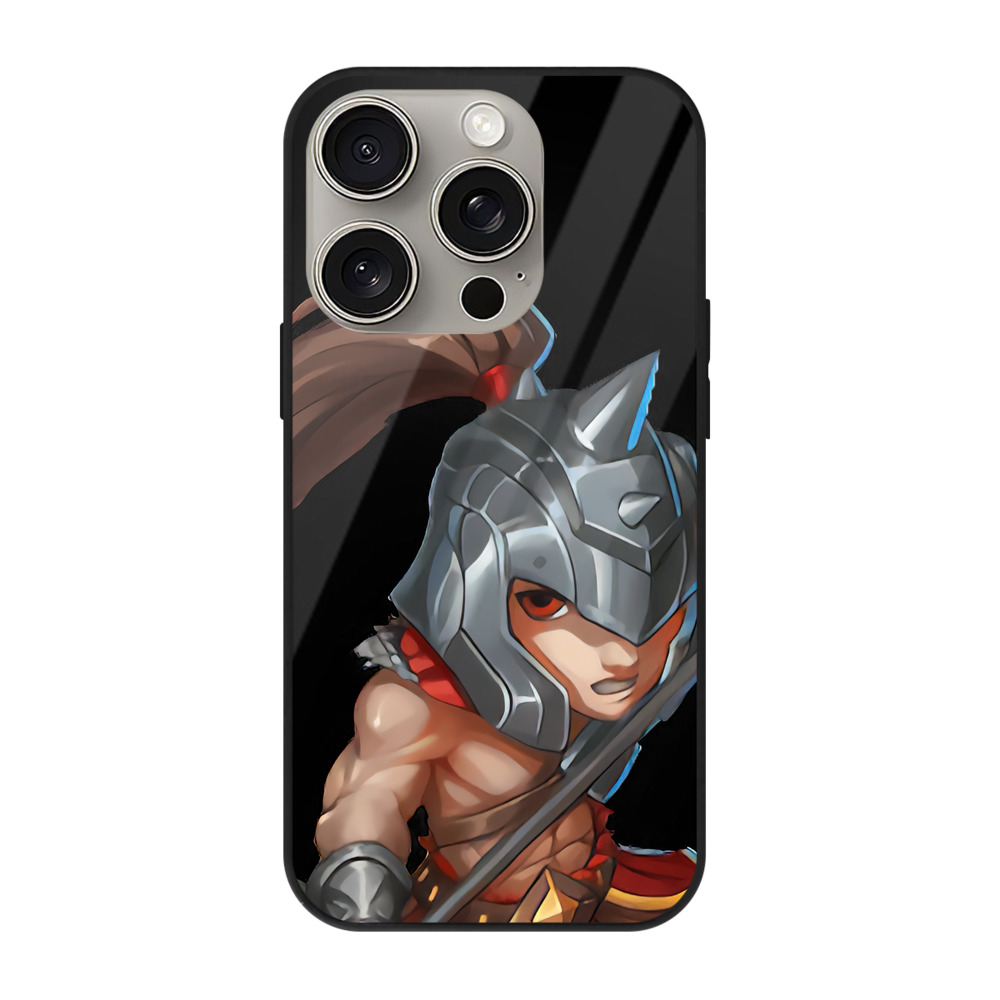 リーグ・オブ・レジェンド League of Legends LOL 【iPhone15Pro対応】スマホケース 耐衝撃＆黄変防止 背面ガラス