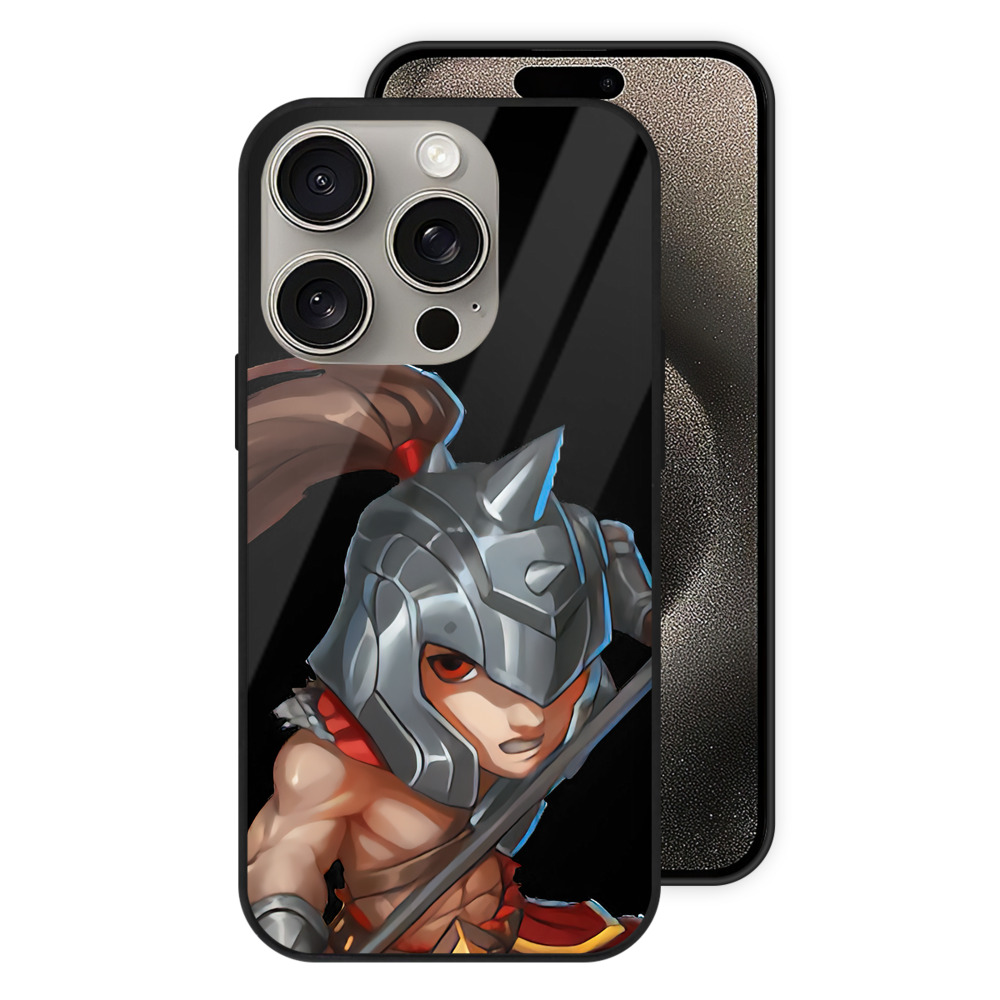 リーグ・オブ・レジェンド League of Legends LOL 【iPhone15Pro対応】スマホケース 耐衝撃＆黄変防止 背面ガラス