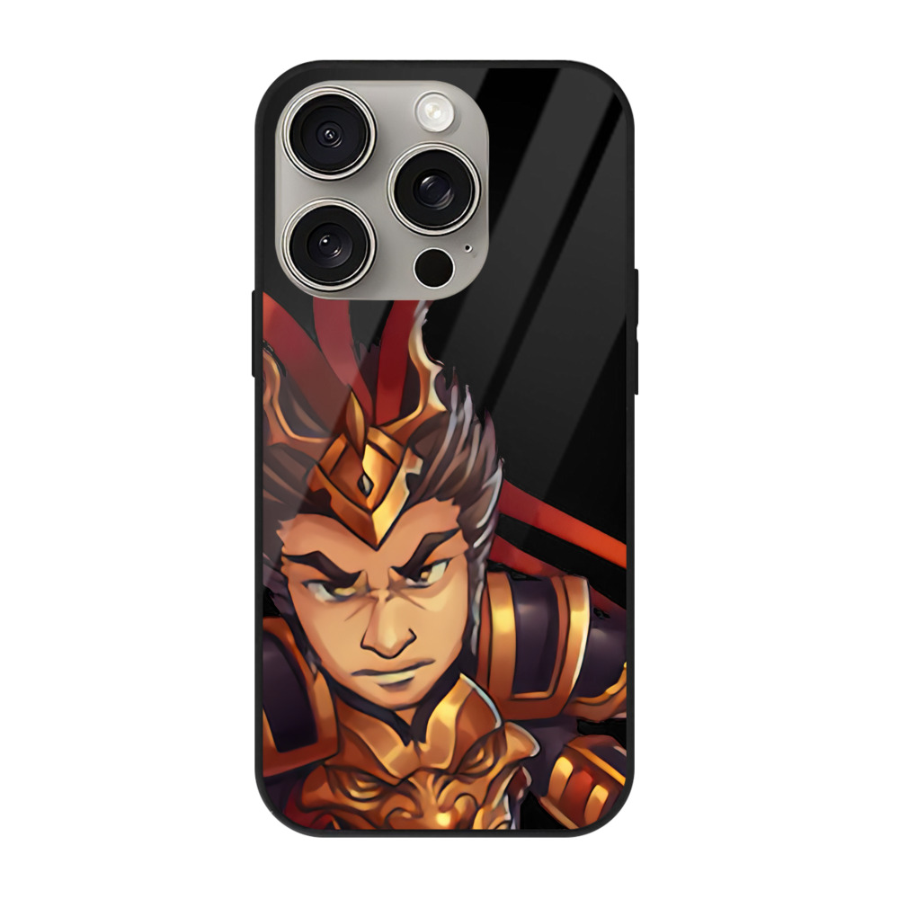 リーグ・オブ・レジェンド League of Legends LOL 【iPhone15Pro対応】スマホケース 耐衝撃＆黄変防止 背面ガラス