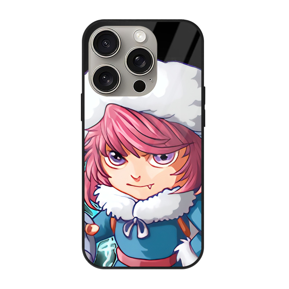 リーグ・オブ・レジェンド League of Legends LOL 【iPhone15Pro対応】スマホケース 耐衝撃＆黄変防止 背面ガラス