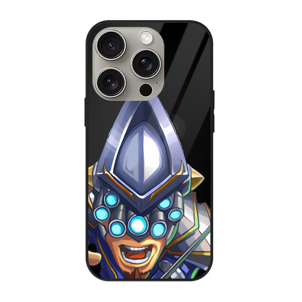 リーグ・オブ・レジェンド League of Legends LOL 【iPhone15Pro対応】スマホケース 耐衝撃＆黄変防止 背面ガラス