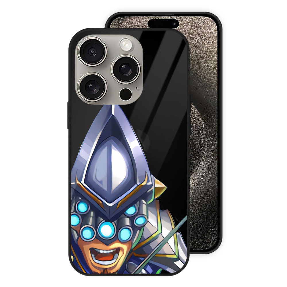 リーグ・オブ・レジェンド League of Legends LOL 【iPhone15Pro対応】スマホケース 耐衝撃＆黄変防止 背面ガラス