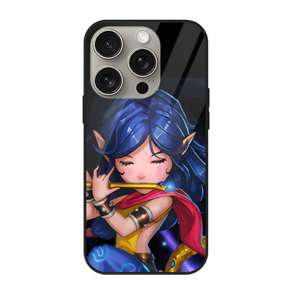 リーグ・オブ・レジェンド League of Legends LOL 【iPhone15Pro対応】スマホケース 耐衝撃＆黄変防止 背面ガラス