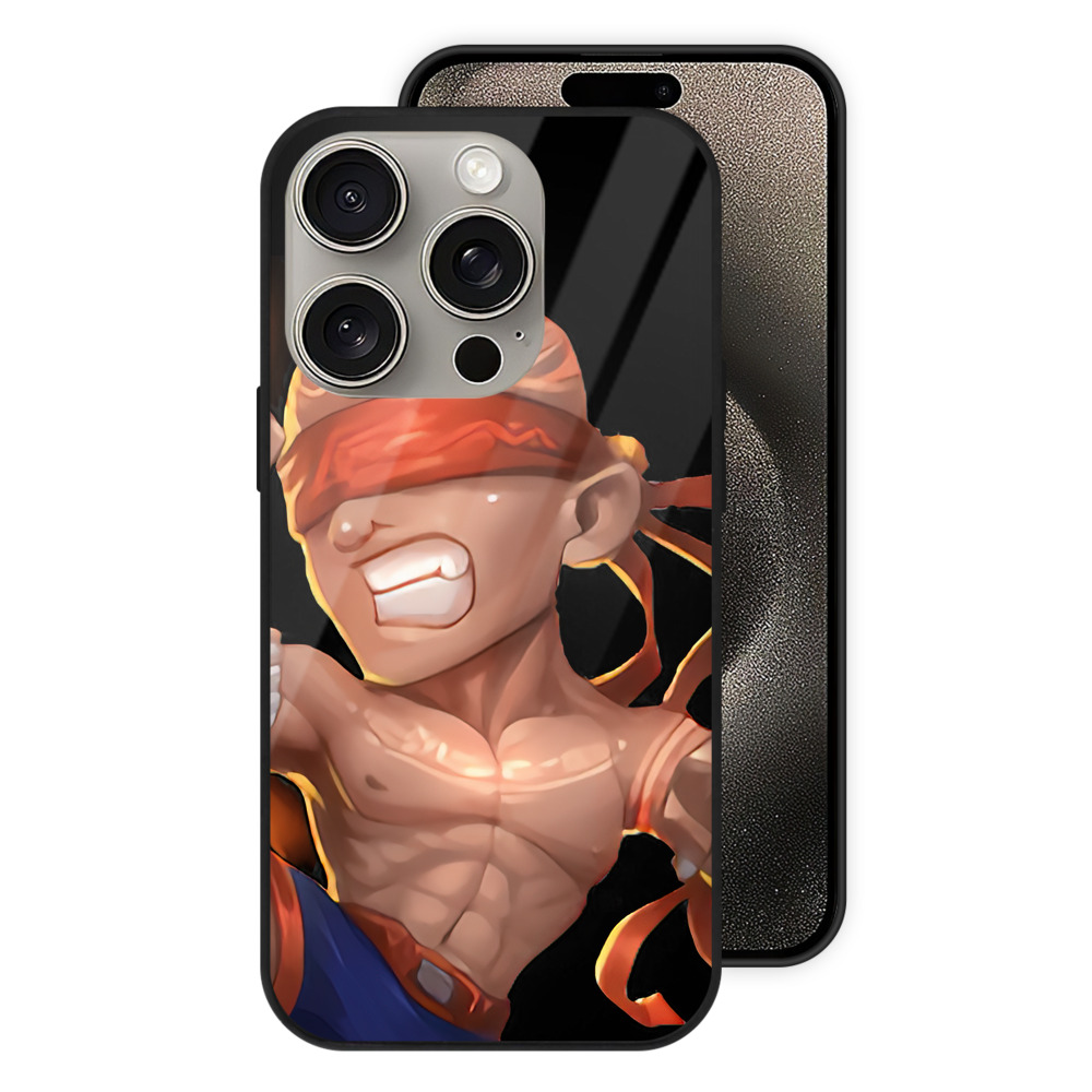 （画像用） リーグ・オブ・レジェンド League of Legends LOL 【iPhone15Pro対応】スマホケース 耐衝撃＆黄変防止 背面ガラス