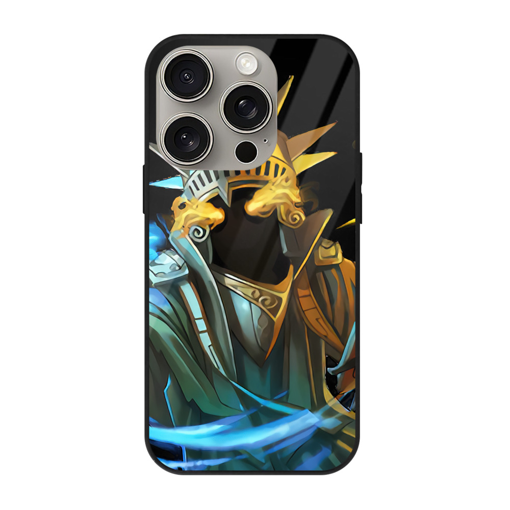 リーグ・オブ・レジェンド League of Legends LOL 【iPhone15Pro対応】スマホケース 耐衝撃＆黄変防止 背面ガラス