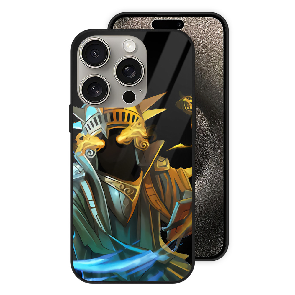 リーグ・オブ・レジェンド League of Legends LOL 【iPhone15Pro対応】スマホケース 耐衝撃＆黄変防止 背面ガラス