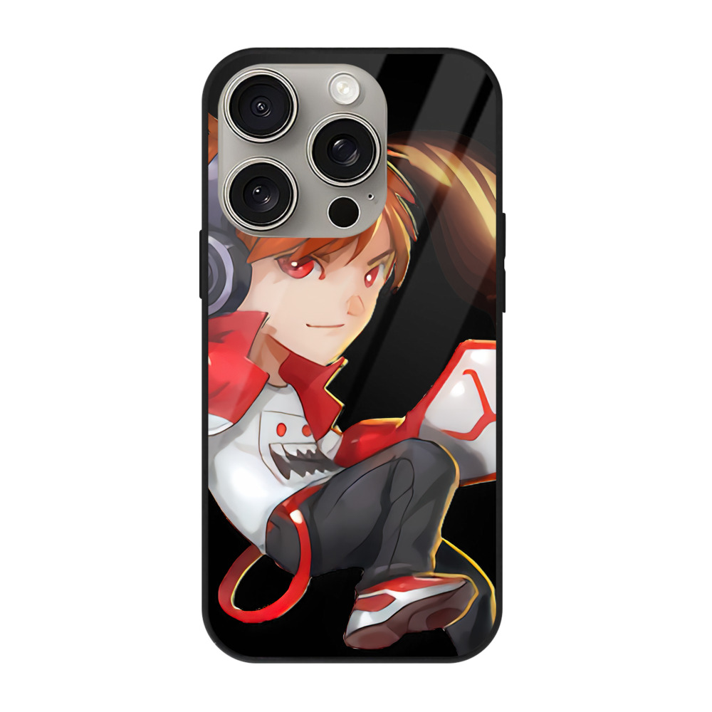 リーグ・オブ・レジェンド League of Legends LOL 【iPhone15Pro対応】スマホケース 耐衝撃＆黄変防止 背面ガラス