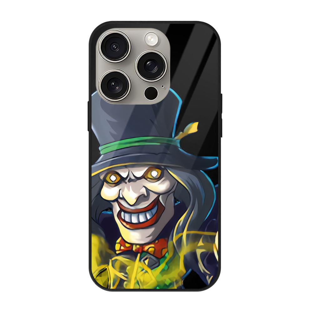 リーグ・オブ・レジェンド League of Legends LOL 【iPhone15Pro対応】スマホケース 耐衝撃＆黄変防止 背面ガラス
