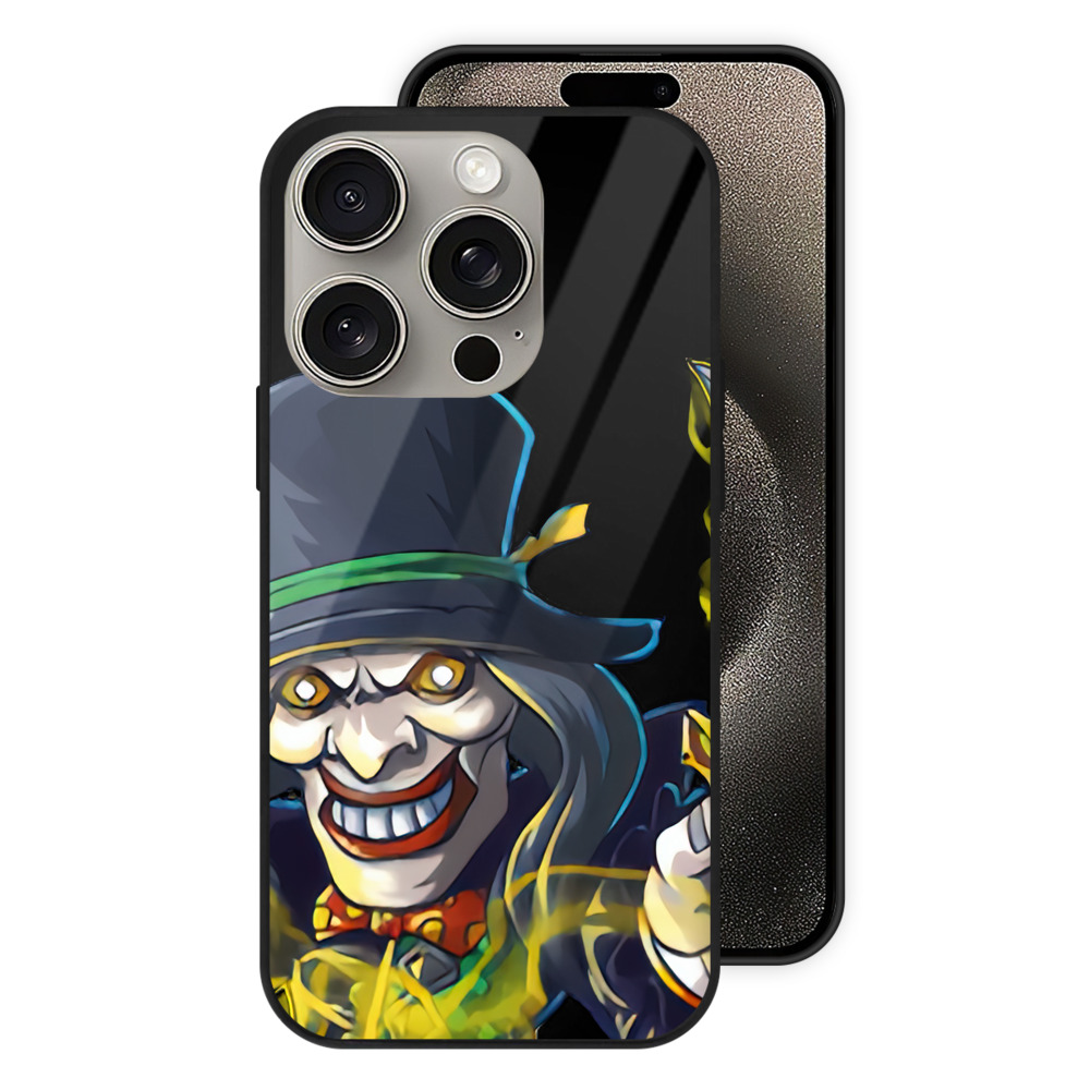 リーグ・オブ・レジェンド League of Legends LOL 【iPhone15Pro対応】スマホケース 耐衝撃＆黄変防止 背面ガラス