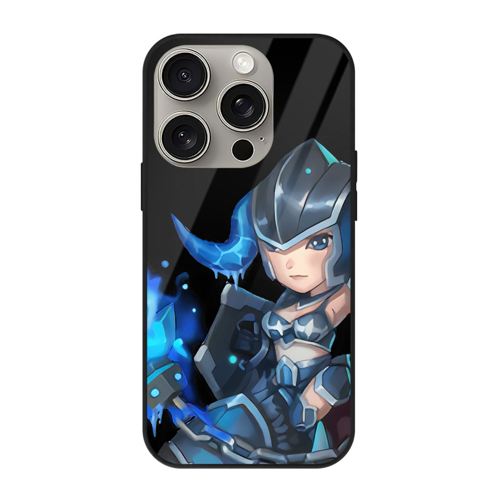 リーグ・オブ・レジェンド League of Legends LOL 【iPhone15Pro対応】スマホケース 耐衝撃＆黄変防止 背面ガラス