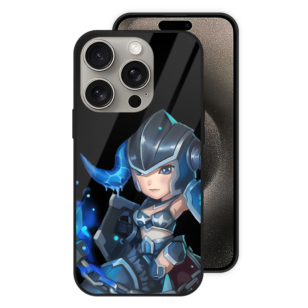リーグ・オブ・レジェンド League of Legends LOL 【iPhone15Pro対応】スマホケース 耐衝撃＆黄変防止 背面ガラス