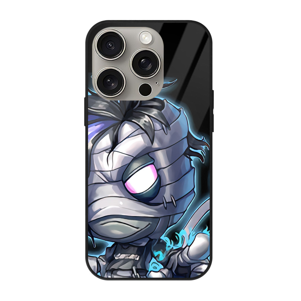 リーグ・オブ・レジェンド League of Legends LOL 【iPhone15Pro対応】スマホケース 耐衝撃＆黄変防止 背面ガラス