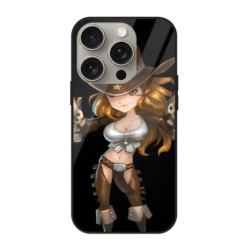 （画像用） リーグ・オブ・レジェンド League of Legends LOL 【iPhone15Pro対応】スマホケース 耐衝撃＆黄変防止 背面ガラス