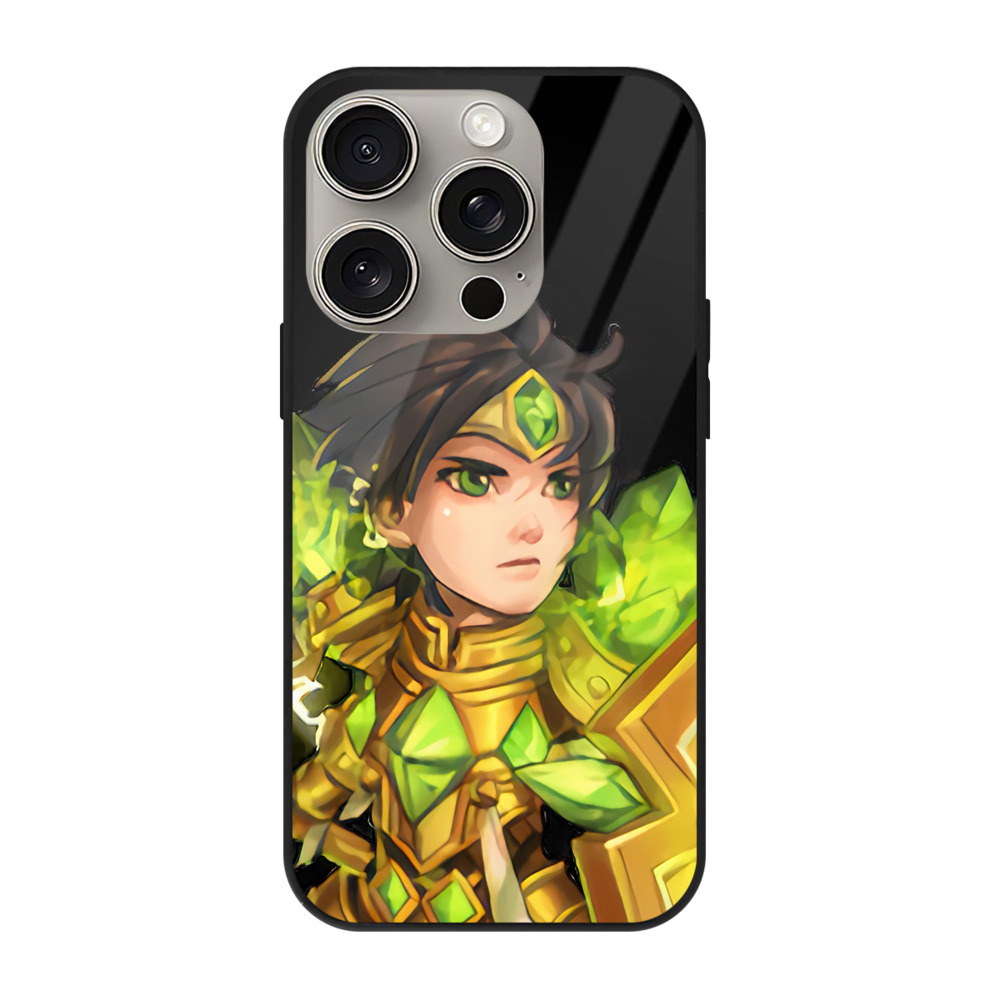（画像用） リーグ・オブ・レジェンド League of Legends LOL 【iPhone15Pro対応】スマホケース 耐衝撃＆黄変防止 背面ガラス