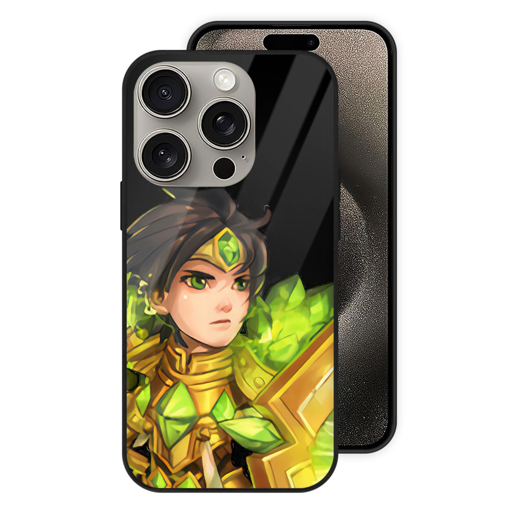 （画像用） リーグ・オブ・レジェンド League of Legends LOL 【iPhone15Pro対応】スマホケース 耐衝撃＆黄変防止 背面ガラス