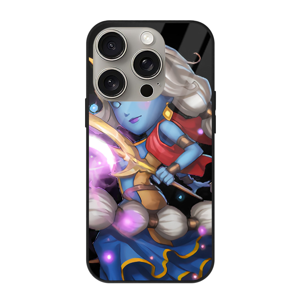 リーグ・オブ・レジェンド League of Legends LOL 【iPhone15Pro対応】スマホケース 耐衝撃＆黄変防止 背面ガラス
