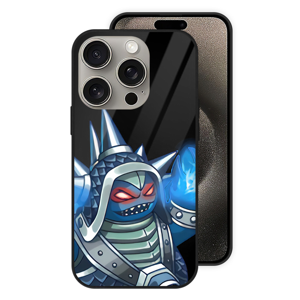リーグ・オブ・レジェンド League of Legends LOL 【iPhone15Pro対応】スマホケース 耐衝撃＆黄変防止 背面ガラス
