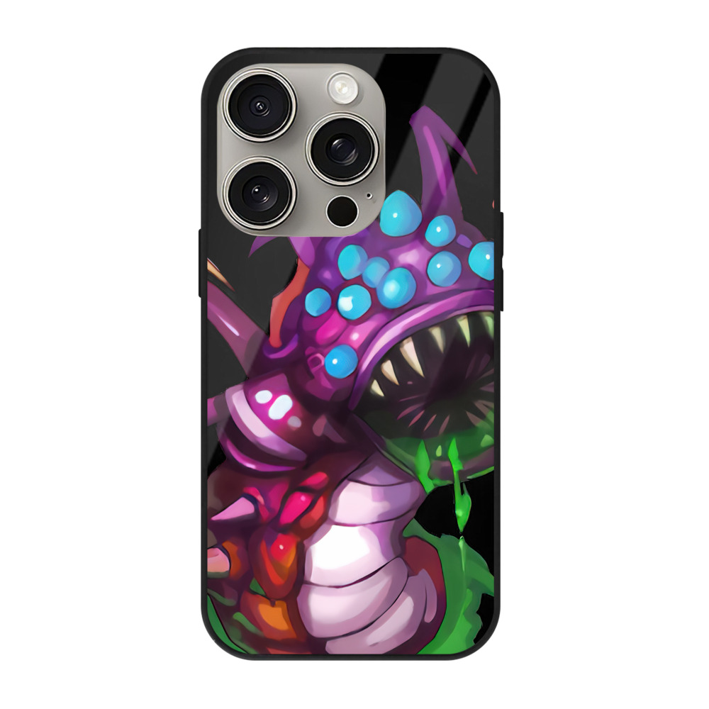 リーグ・オブ・レジェンド League of Legends LOL 【iPhone15Pro対応】スマホケース 耐衝撃＆黄変防止 背面ガラス