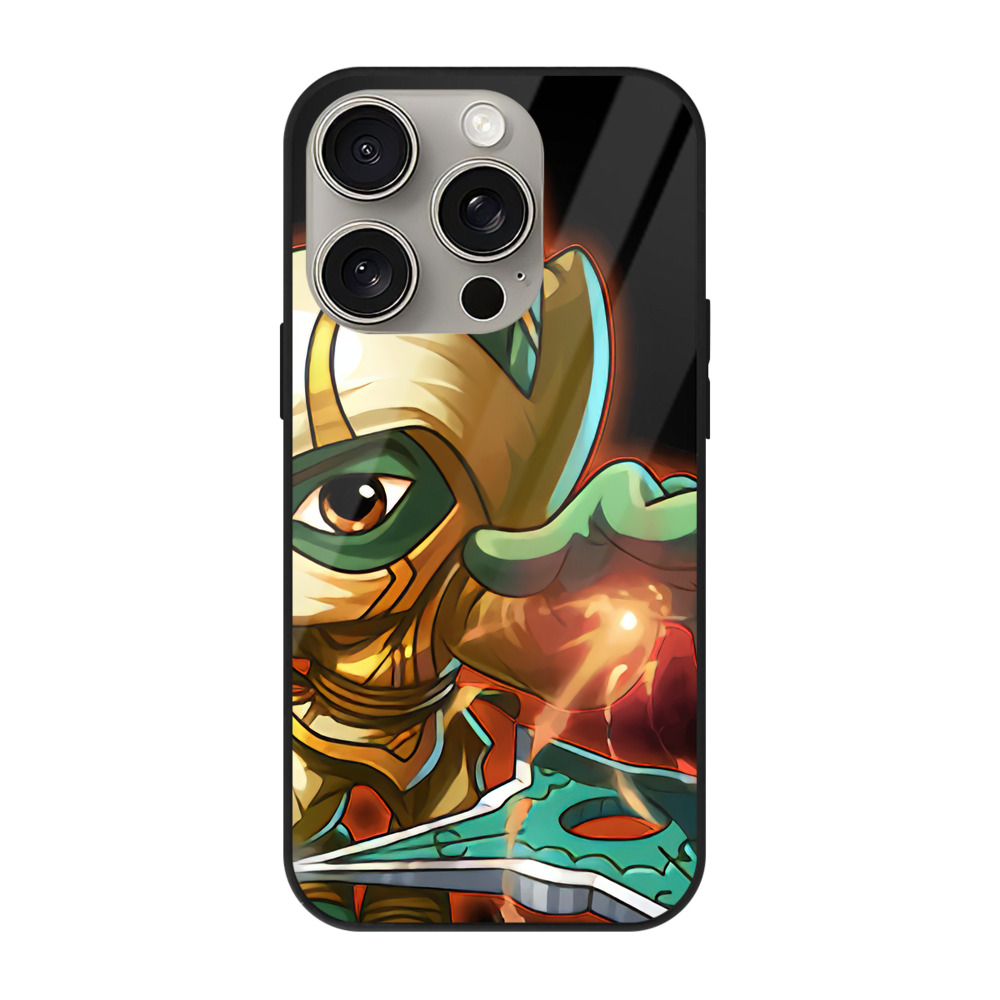 リーグ・オブ・レジェンド League of Legends LOL 【iPhone15Pro対応】スマホケース 耐衝撃＆黄変防止 背面ガラス