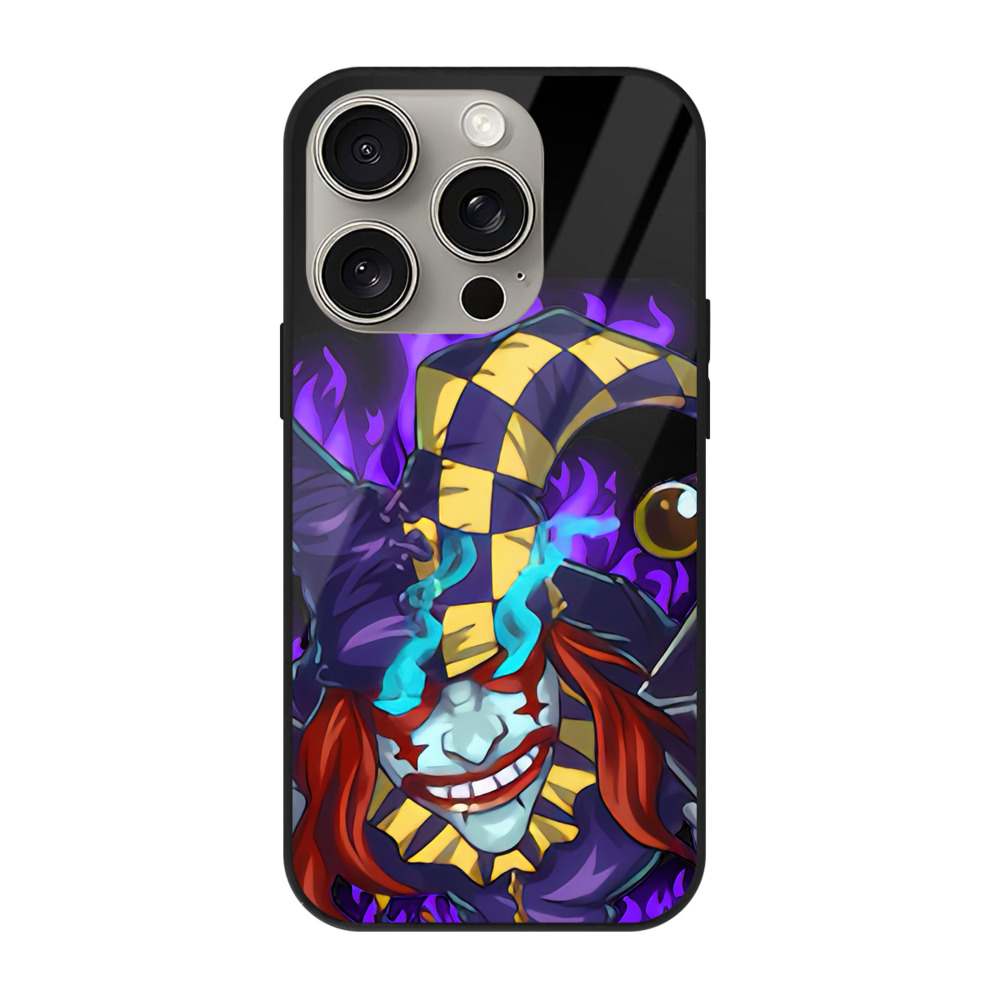 リーグ・オブ・レジェンド League of Legends LOL 【iPhone15Pro対応】スマホケース 耐衝撃＆黄変防止 背面ガラス