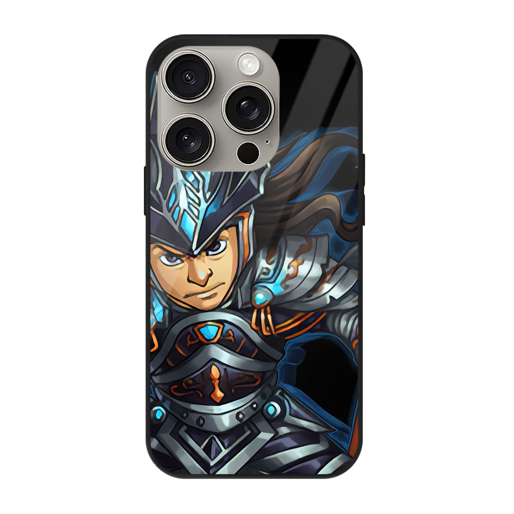 リーグ・オブ・レジェンド League of Legends LOL 【iPhone15Pro対応】スマホケース 耐衝撃＆黄変防止 背面ガラス