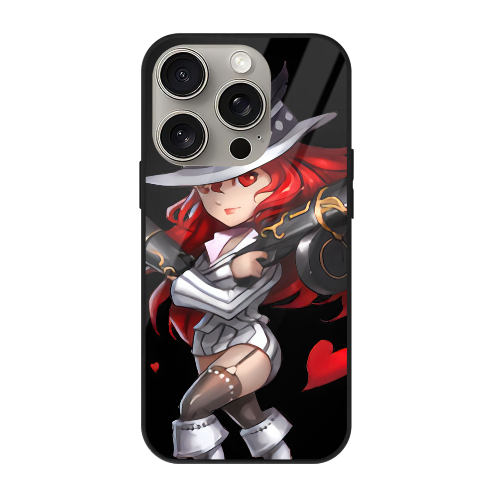 リーグ・オブ・レジェンド League of Legends LOL 【iPhone15Pro対応】スマホケース 耐衝撃＆黄変防止 背面ガラス