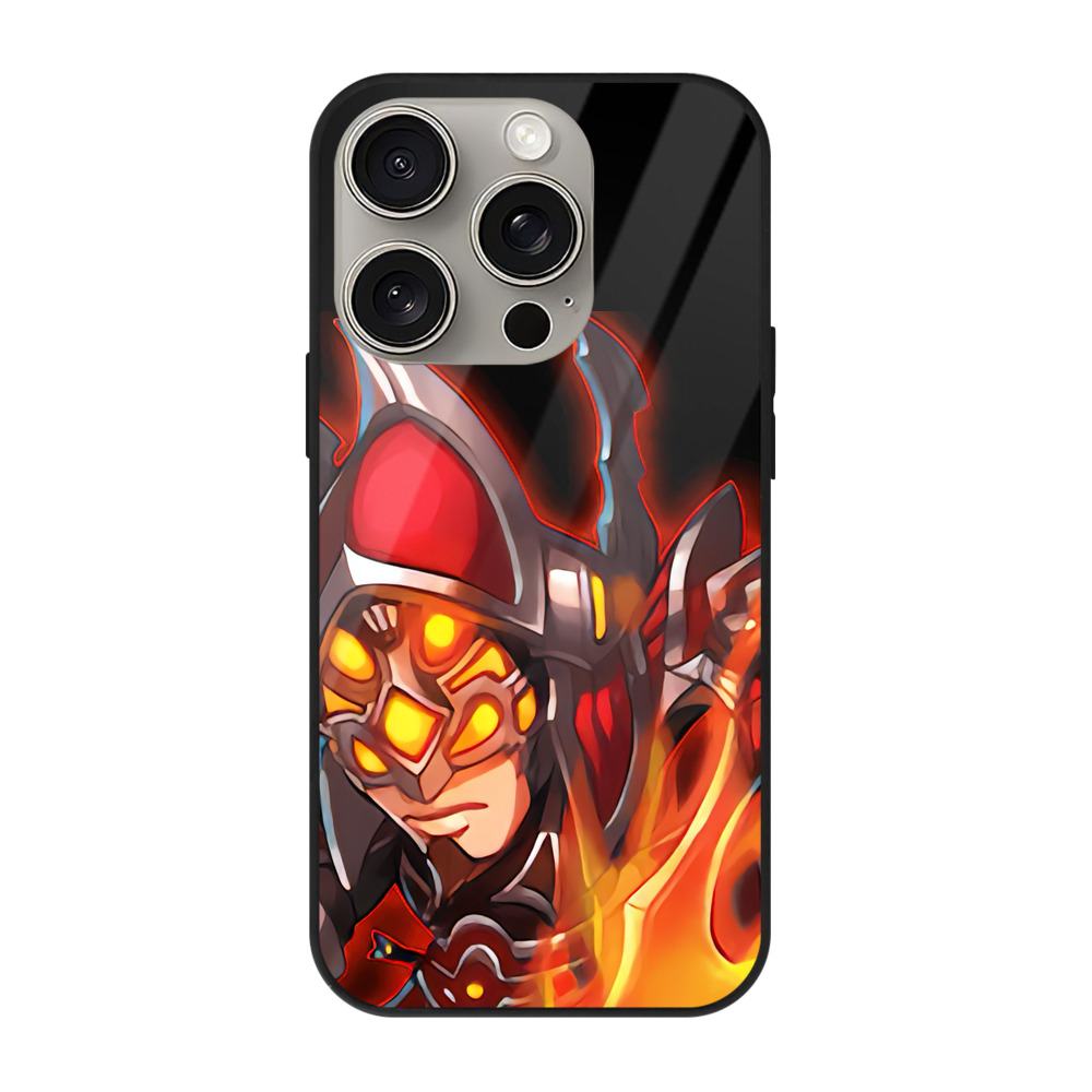 リーグ・オブ・レジェンド League of Legends LOL 【iPhone15Pro対応】スマホケース 耐衝撃＆黄変防止 背面ガラス