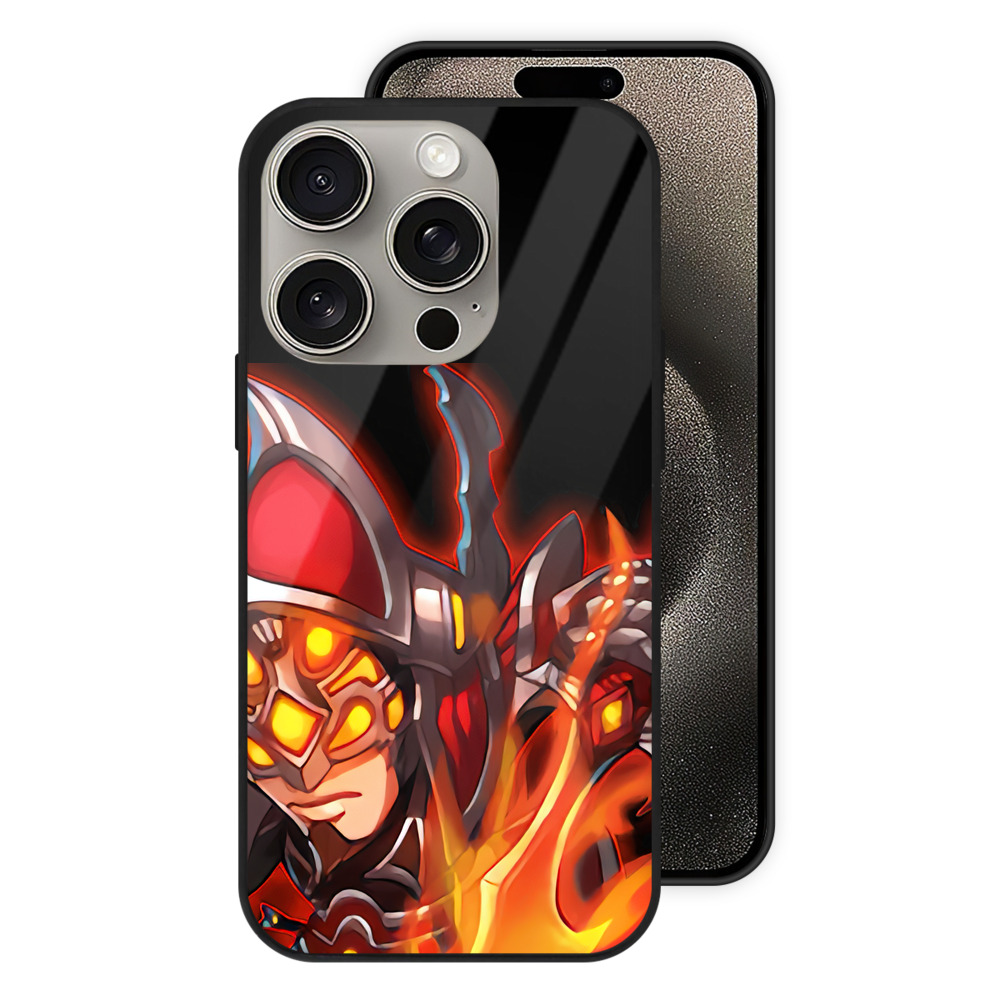 リーグ・オブ・レジェンド League of Legends LOL 【iPhone15Pro対応】スマホケース 耐衝撃＆黄変防止 背面ガラス