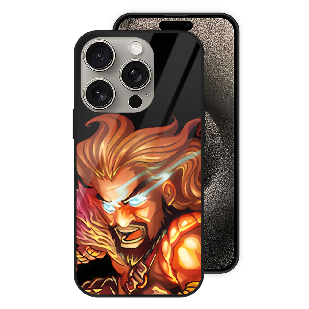 リーグ・オブ・レジェンド League of Legends LOL 【iPhone15Pro対応】スマホケース 耐衝撃＆黄変防止 背面ガラス