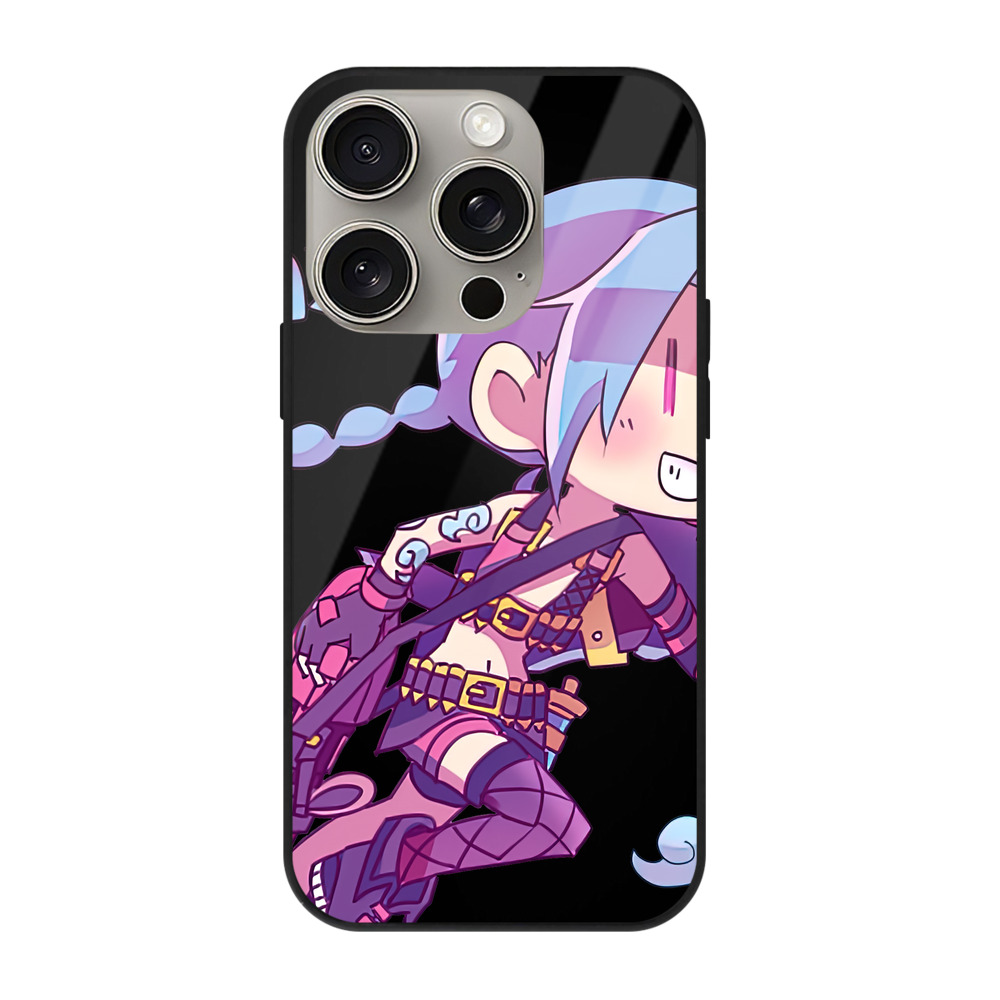 （画像用） リーグ・オブ・レジェンド League of Legends LOL 【iPhone15Pro対応】スマホケース 耐衝撃＆黄変防止 背面ガラス