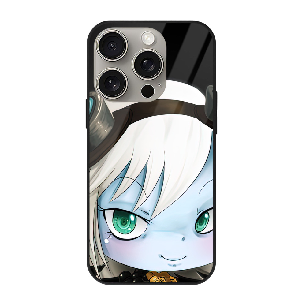 リーグ・オブ・レジェンド League of Legends LOL 【iPhone15Pro対応】スマホケース 耐衝撃＆黄変防止 背面ガラス