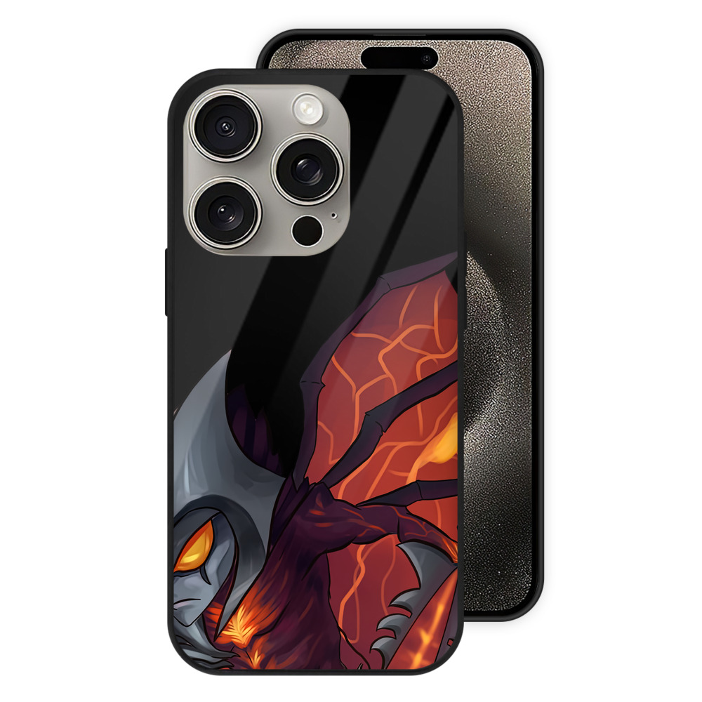 リーグ・オブ・レジェンド League of Legends LOL 【iPhone15Pro対応】スマホケース 耐衝撃＆黄変防止 背面ガラス