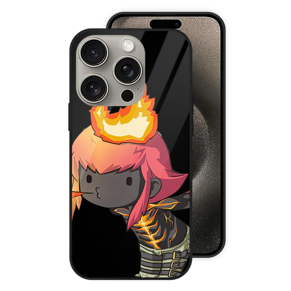 リーグ・オブ・レジェンド League of Legends LOL 【iPhone15Pro対応】スマホケース 耐衝撃＆黄変防止 背面ガラス