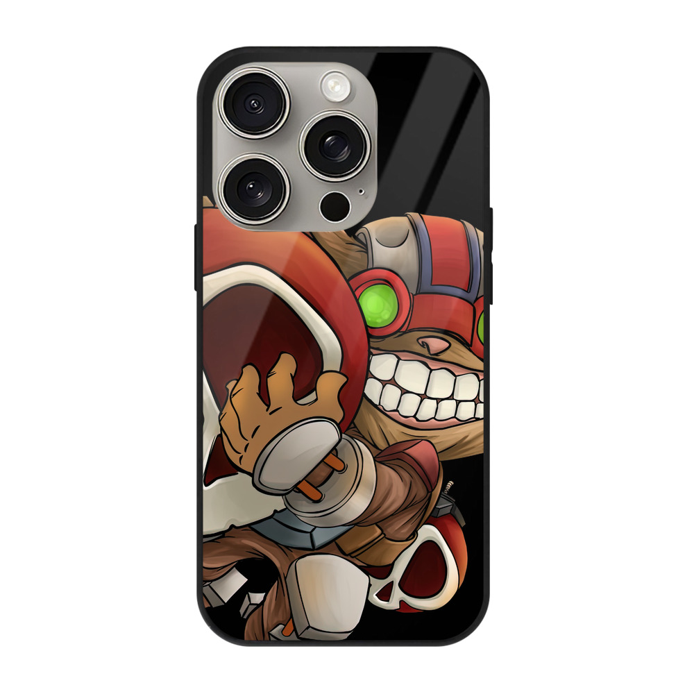 （画像用） リーグ・オブ・レジェンド League of Legends LOL 【iPhone15Pro対応】スマホケース 耐衝撃＆黄変防止 背面ガラス