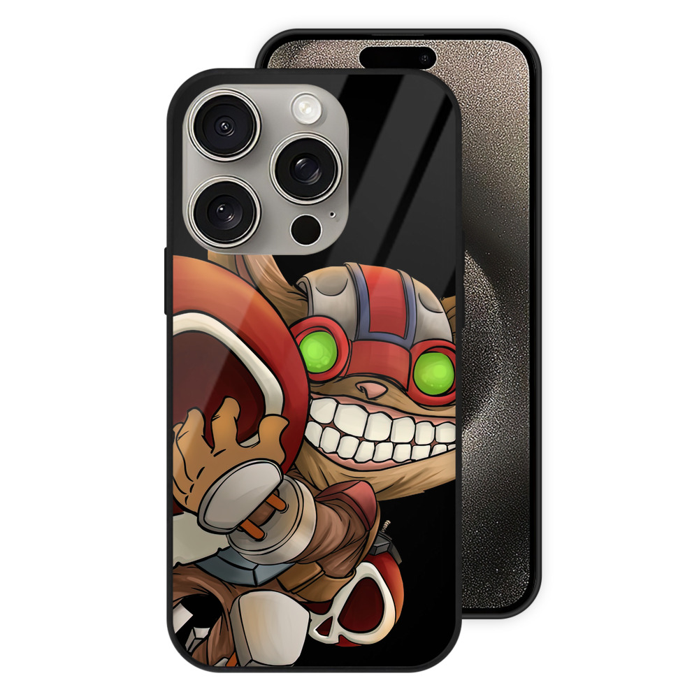（画像用） リーグ・オブ・レジェンド League of Legends LOL 【iPhone15Pro対応】スマホケース 耐衝撃＆黄変防止 背面ガラス