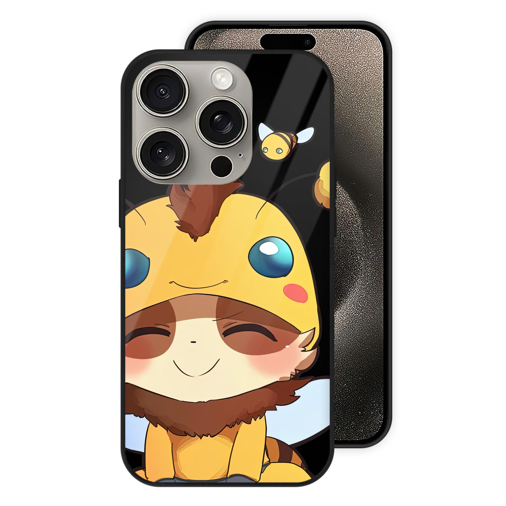 リーグ・オブ・レジェンド League of Legends LOL 【iPhone15Pro対応】スマホケース 耐衝撃＆黄変防止 背面ガラス