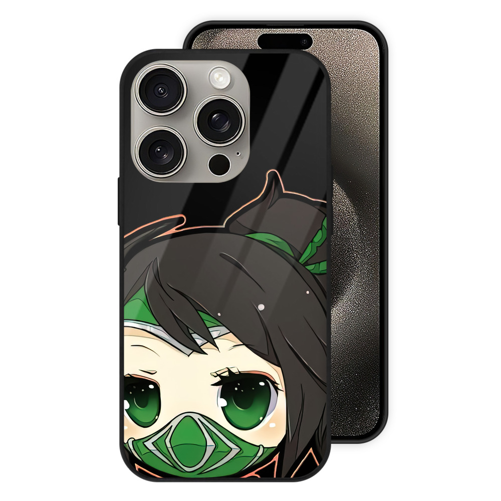 （画像用） リーグ・オブ・レジェンド League of Legends LOL 【iPhone15Pro対応】スマホケース 耐衝撃＆黄変防止 背面ガラス