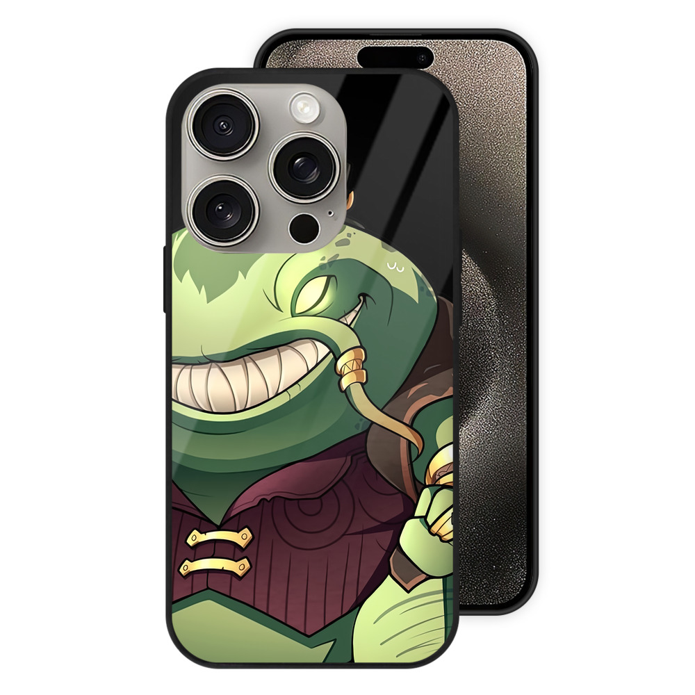 リーグ・オブ・レジェンド League of Legends LOL 【iPhone15Pro対応】スマホケース 耐衝撃＆黄変防止 背面ガラス